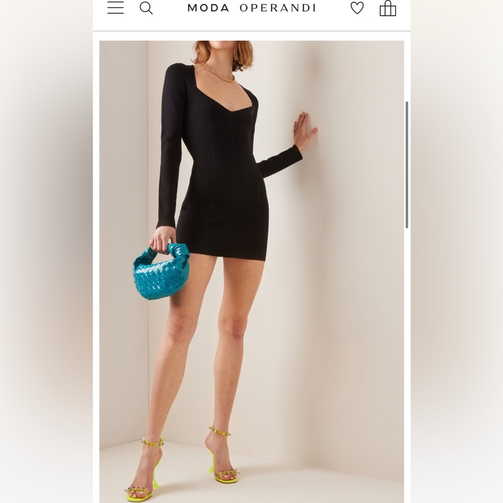 Gauge81 Villar Ribbed-Knit Mini Dress